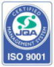 環境分析エア・ウォーター・ガスプロダクツ（旧薬化） ISO9001マーク